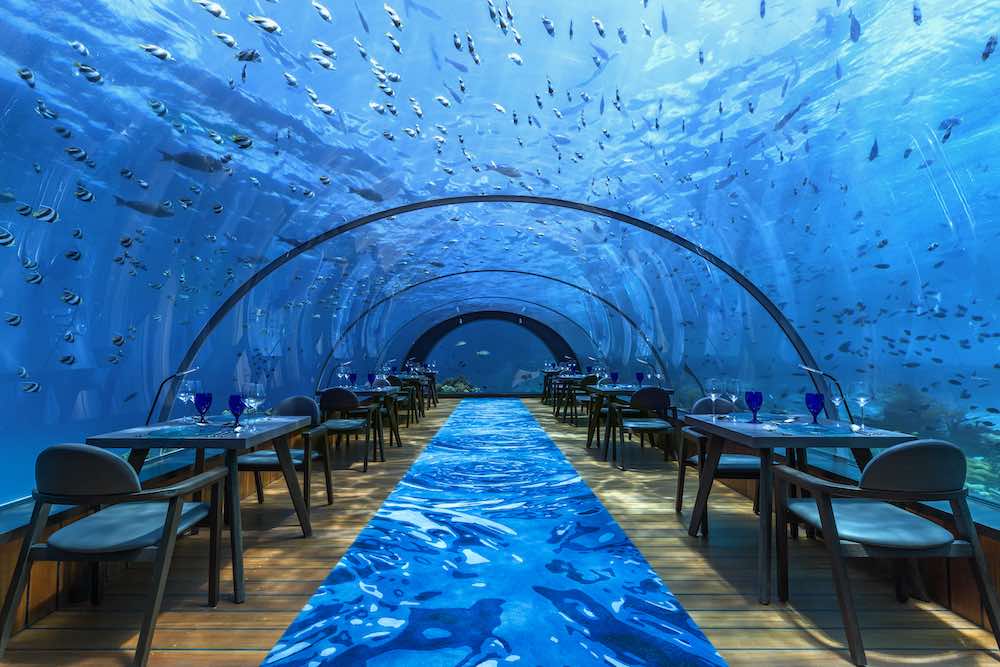 Hurawalhi Island Resort — dining