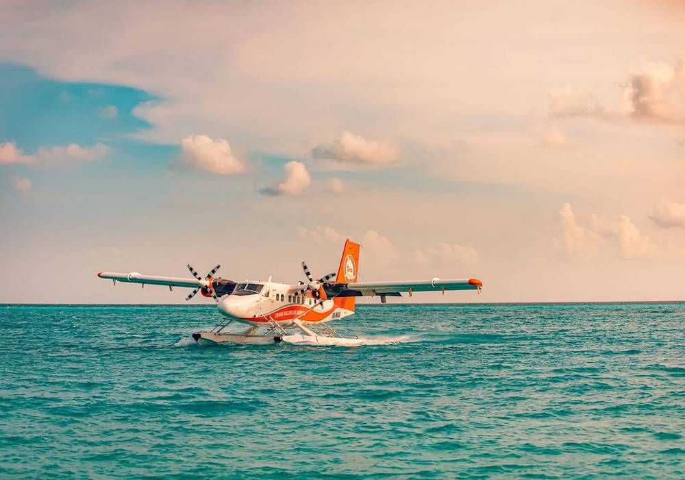 Siyam World Maldives — aerial