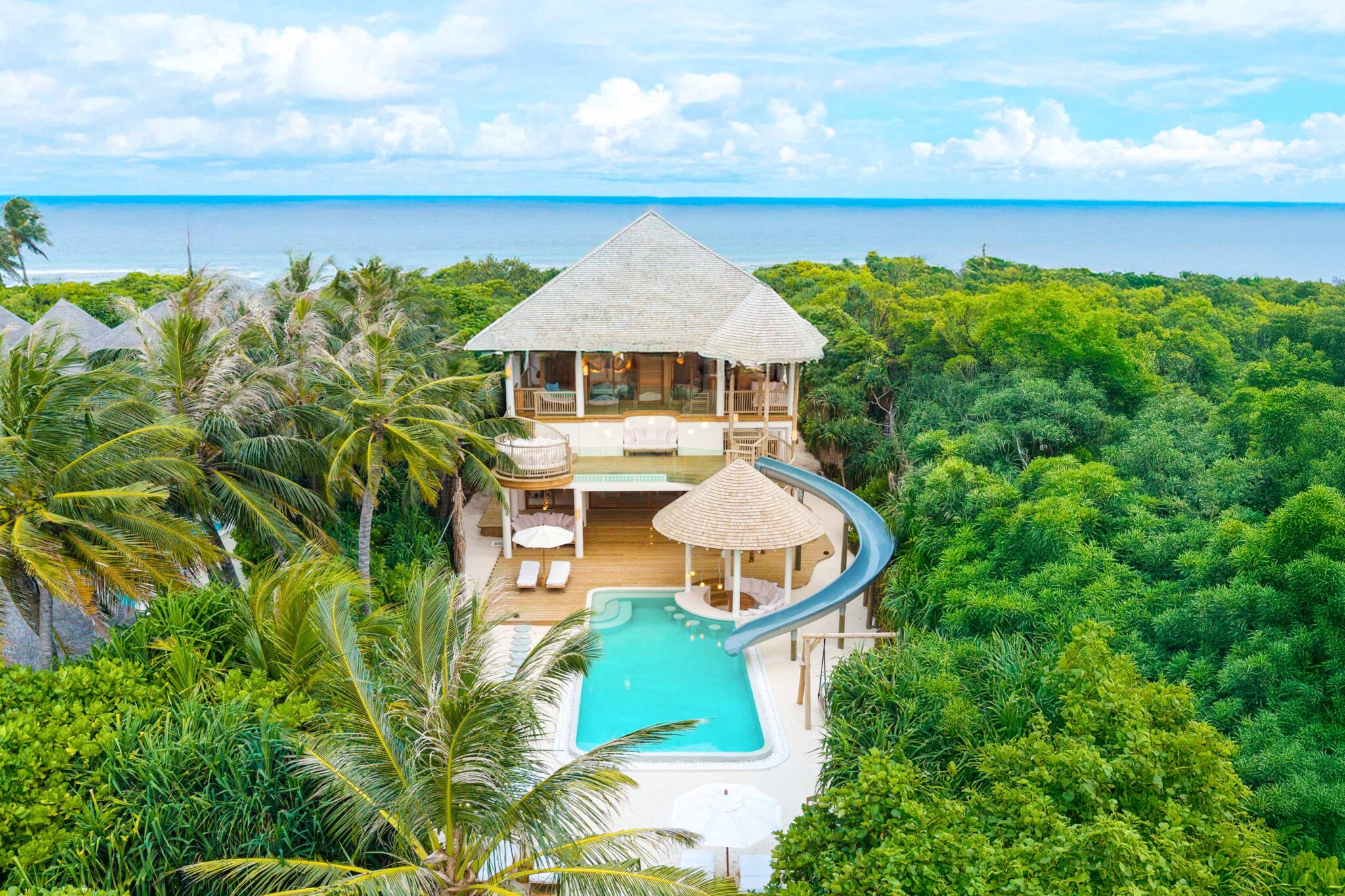 3 Bedroom Island Retreat with Slide