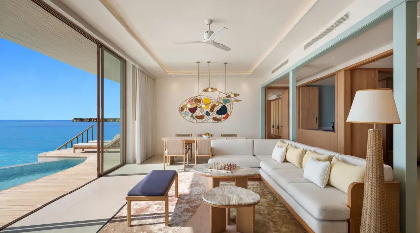 Three-Bedroom Sunset Overwater Pool Residence