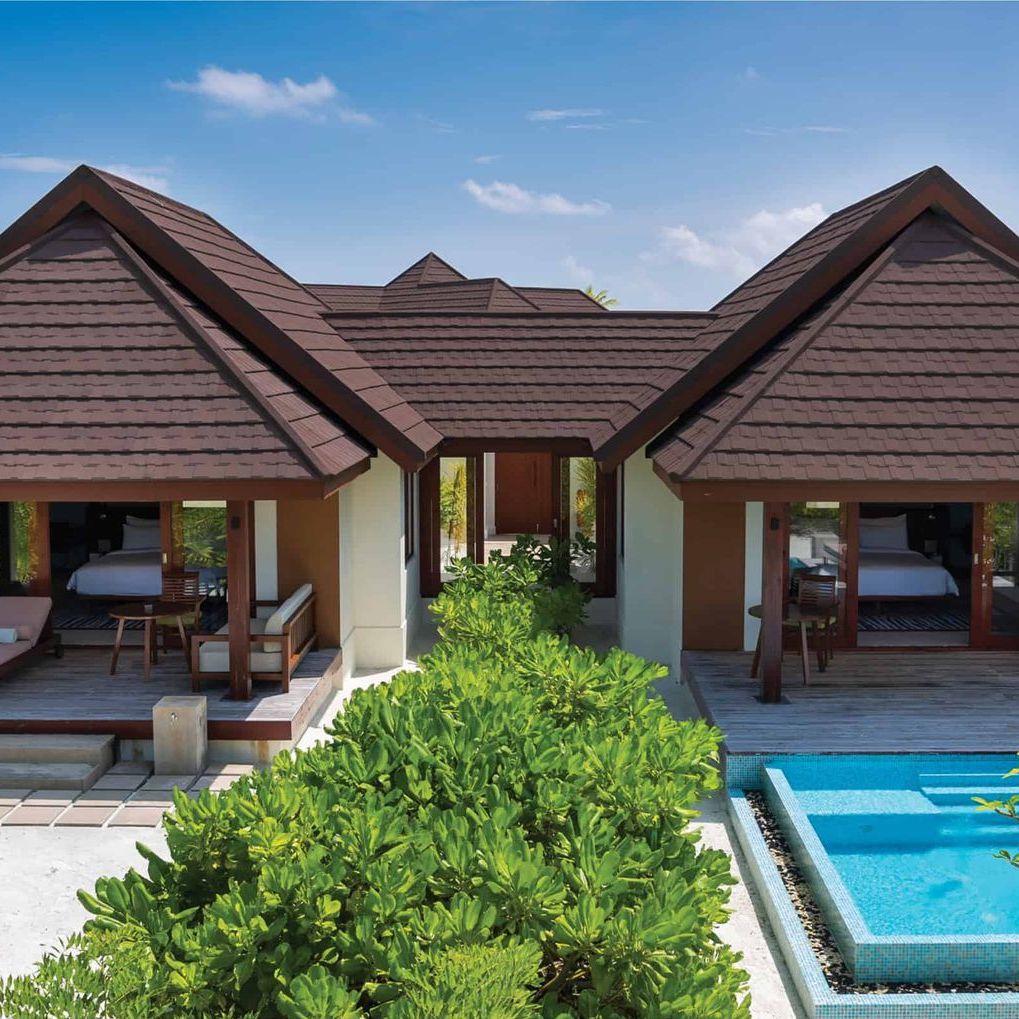 Two-Bedroom Beach Villa with Pool