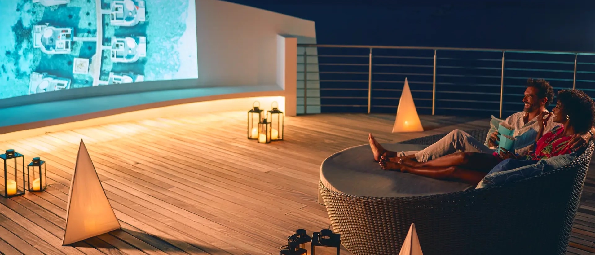 Two-Bedroom Beach Residence with Pool
