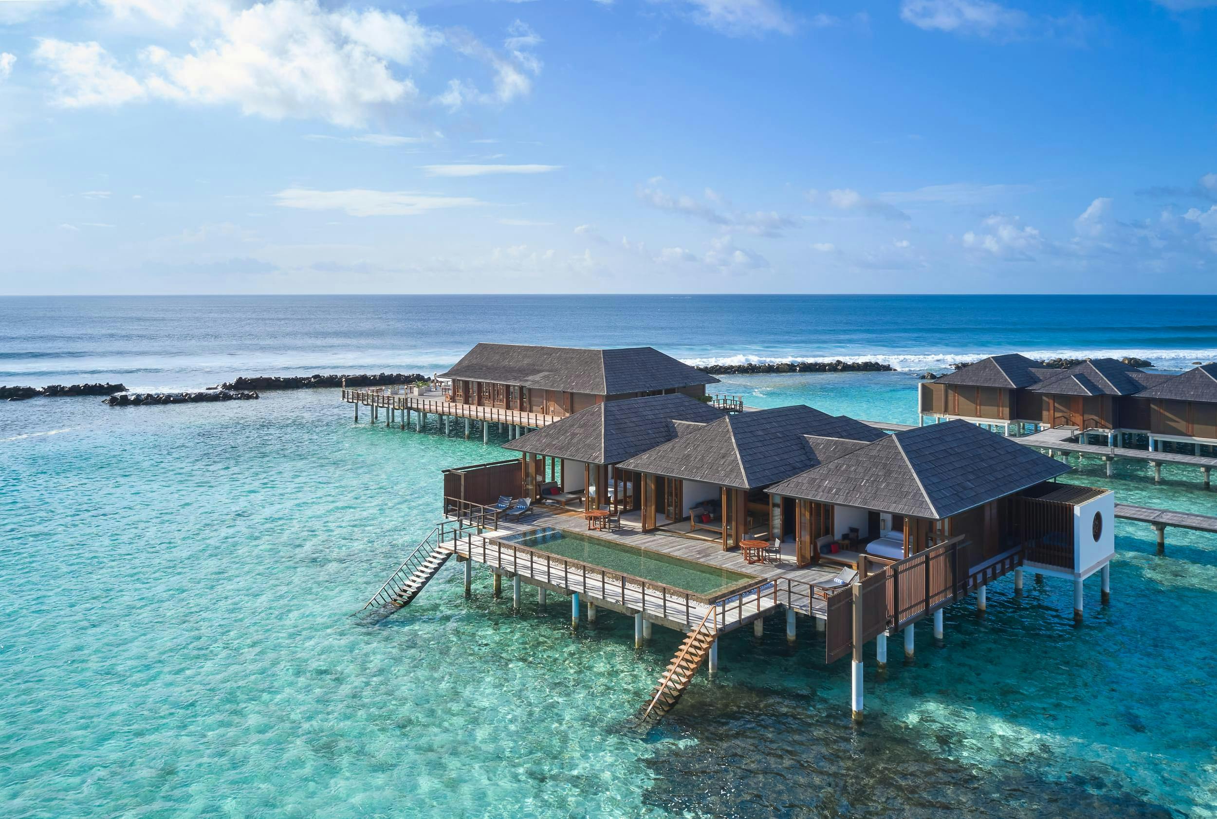 Two Bedroom Ocean Suite with Pool