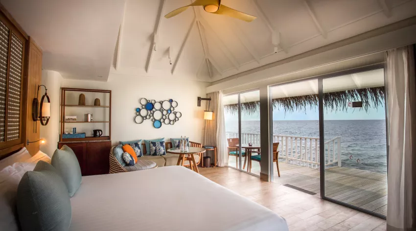 Deluxe Overwater Villa at The Centara Collection, Machchafushi Island Resort & Spa Maldives