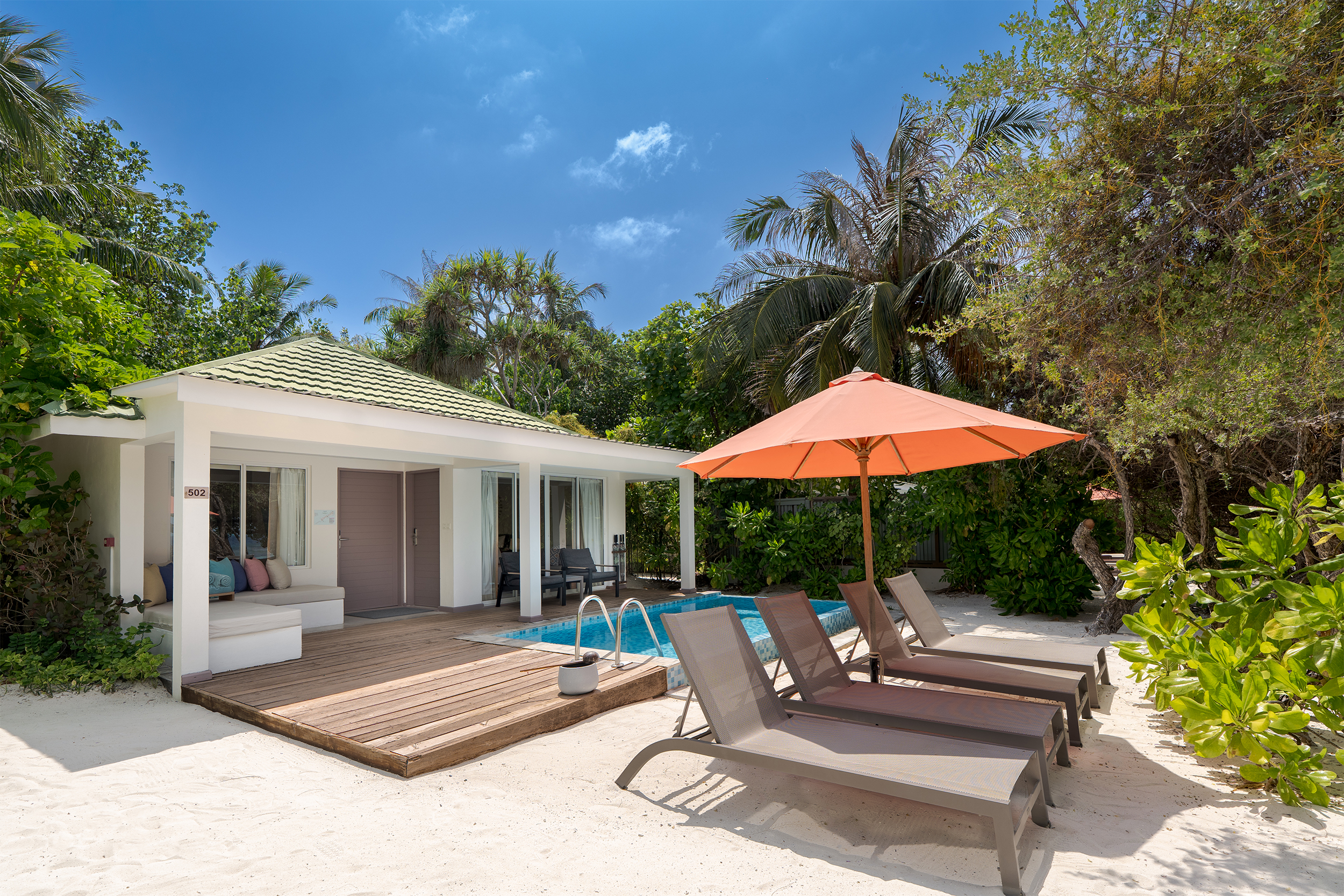 Two Bedroom Beach Suite with Pool at OBLU NATURE Helengeli by SENTIDO