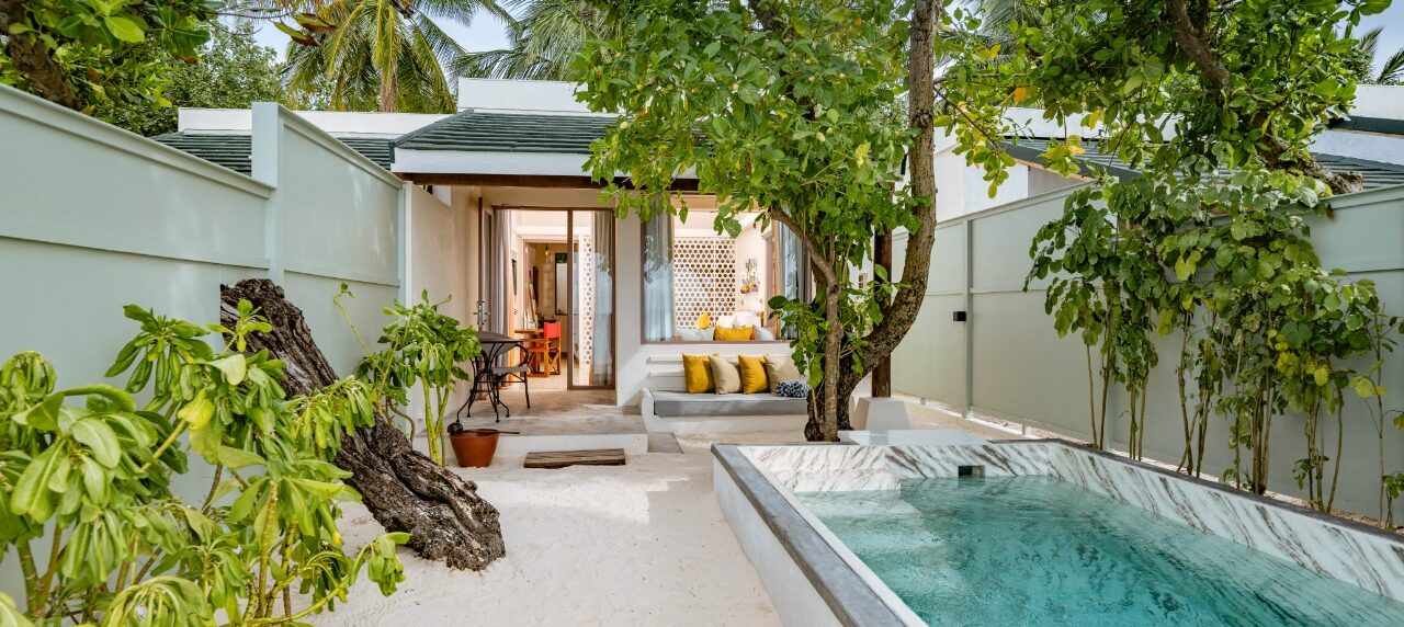 Deluxe Beach Villa with Pool at OBLU NATURE Helengeli by SENTIDO