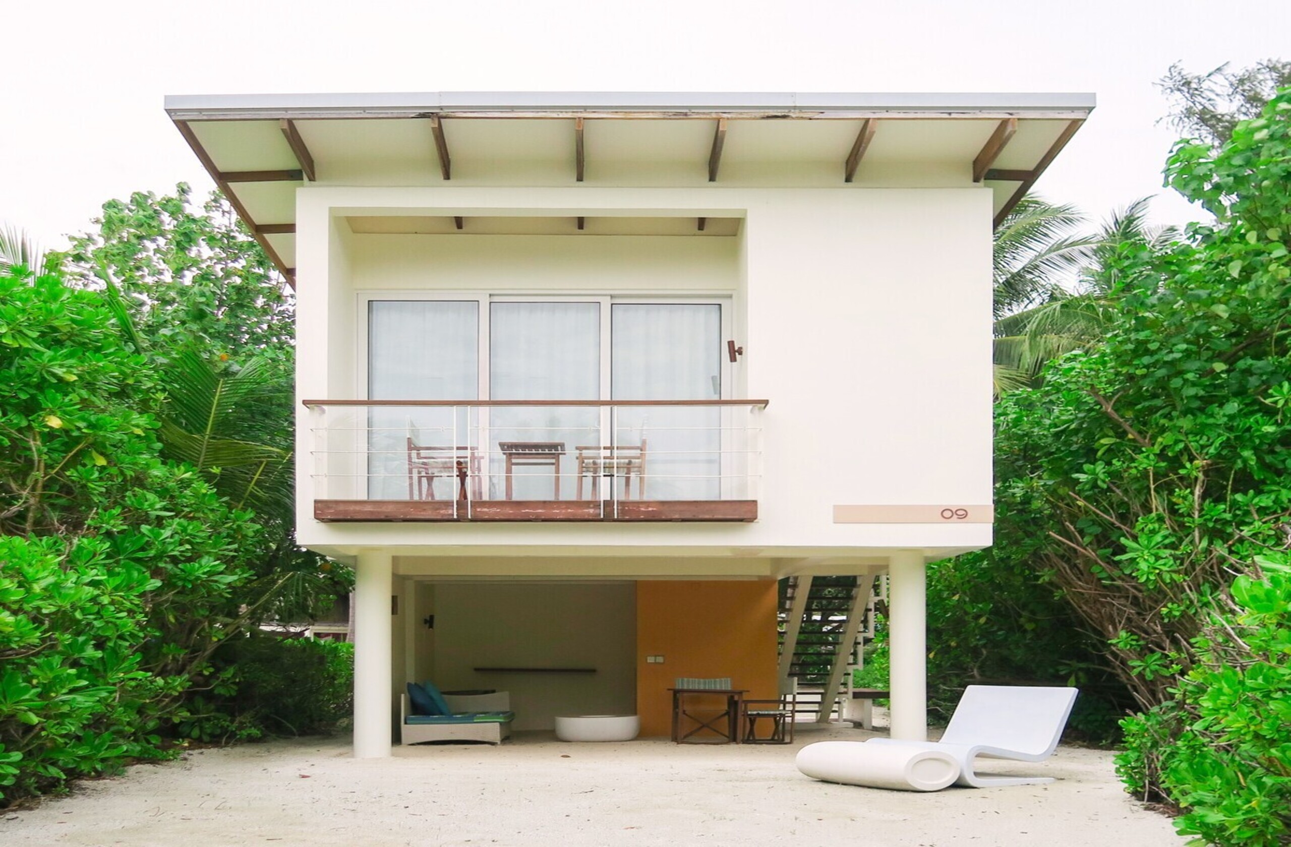 1 Bedroom Beach House Garden View