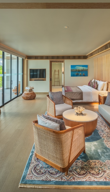Three-Bedroom Beach Residence with Private Pool at Kuda Villingili Resort thumbnail 2