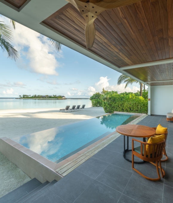 Three-Bedroom Beach Residence with Private Pool at Kuda Villingili Resort thumbnail 3