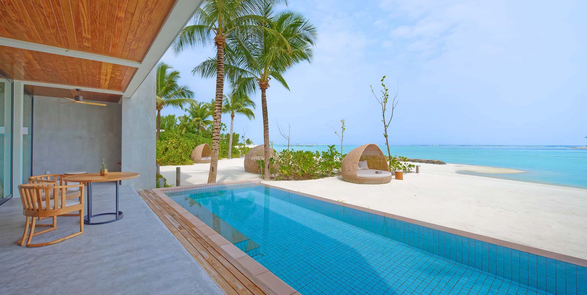 Two-Bedroom Beach Residence with Private Pool at Kuda Villingili Resort thumbnail 2