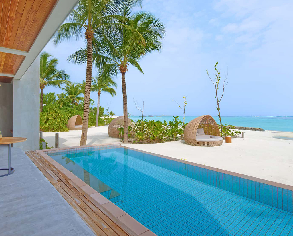 Two-Bedroom Beach Residence with Private Pool at Kuda Villingili Resort thumbnail 3