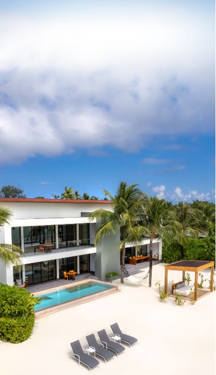 Four-Bedroom Beach Villa with Private Pool