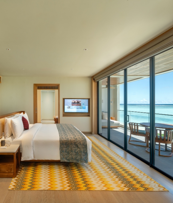 Four-Bedroom Beach Villa with Private Pool at Kuda Villingili Resort thumbnail 5