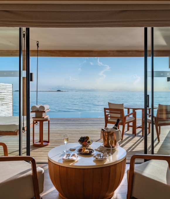Sunrise Water Villa with Private Pool at Kuda Villingili Resort thumbnail 4