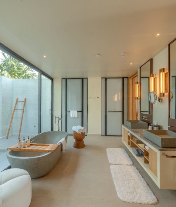 Sunset Beach Villa with Private Pool at Kuda Villingili Resort thumbnail 4