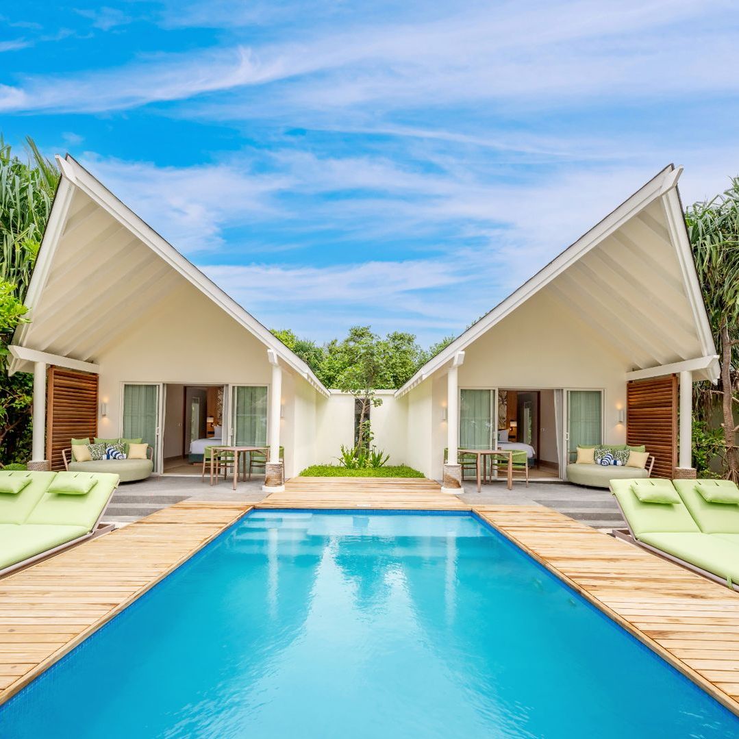 2 Bedroom Family Beach Villa with Pool