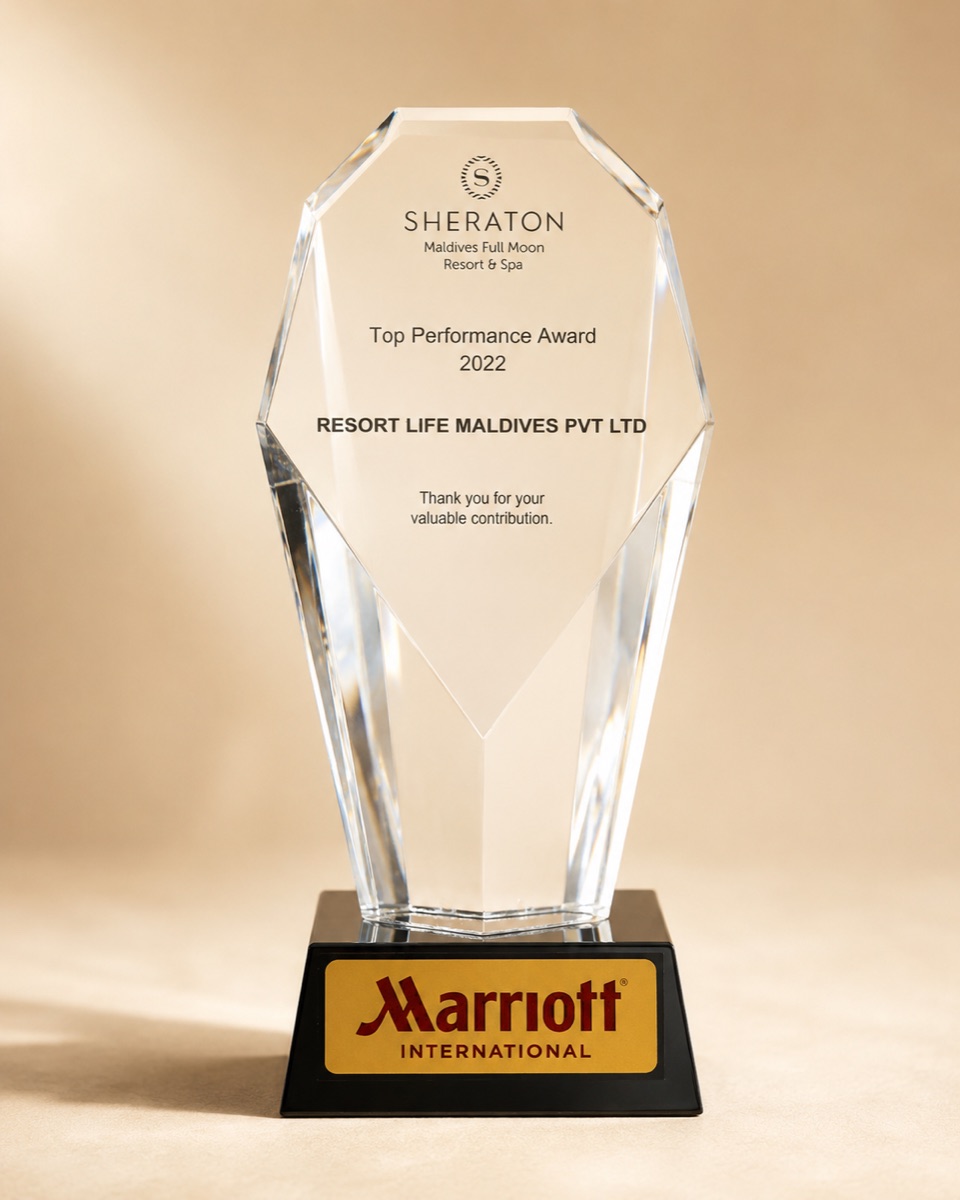 Top Performance Award — Sheraton Maldives Full Moon Resort & Spa (2022)
