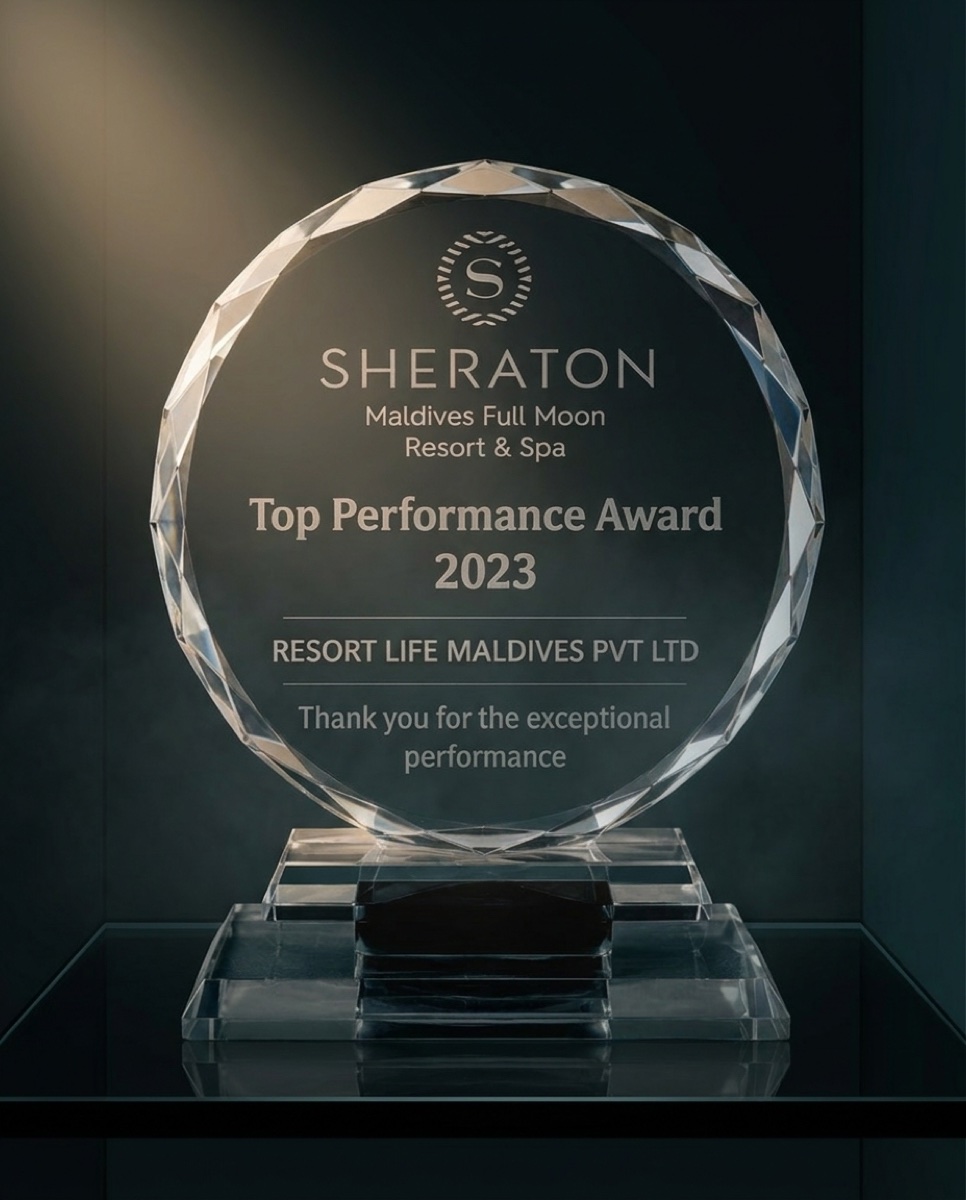 Top Performance Award — Sheraton Maldives Full Moon Resort & Spa (2023)