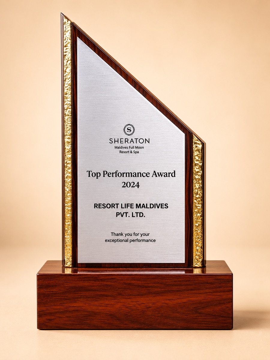 Top Performance Award — Sheraton Maldives Full Moon Resort & Spa (2024)
