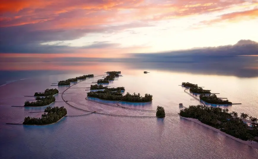 Aman Maldives official pre-opening render